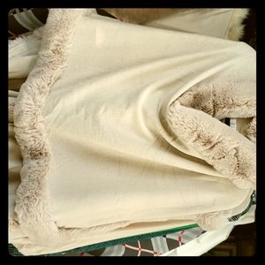 Faux fur wrap